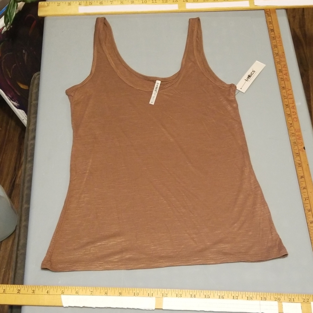Tresic brown tank top